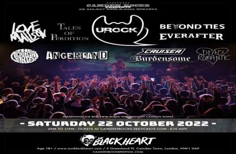 Camden Rocks All-Dayer w/ UROCK and more at The Black Heart, London, England, United Kingdom