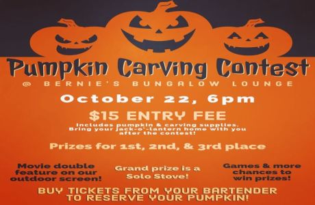 Pumpkin Carving Contest @ Bernie's, Anchorage, Alaska, United States