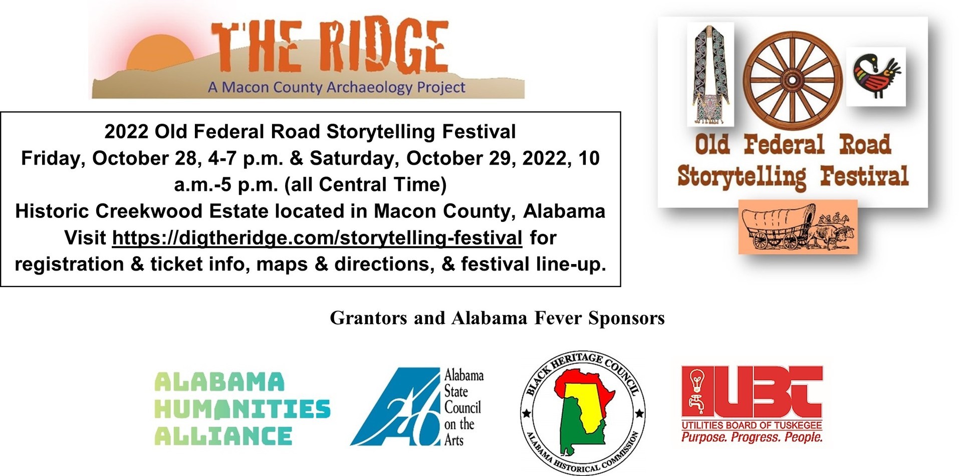 Old Federal Road Storytelling Festival, Auburn, Alabama, United States