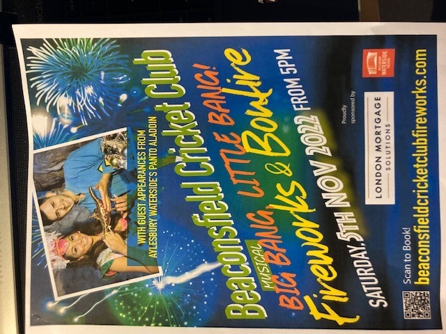 Beaconsfield Cricket Club Fireworks Display, Buckinghamshire, England, United Kingdom