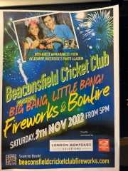 Beaconsfield Cricket Club Fireworks Display