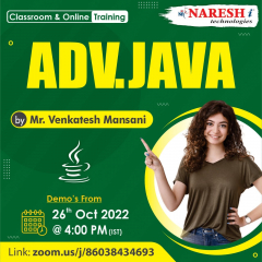 Attend Free Demo On Advanced Java Course in Nareshit