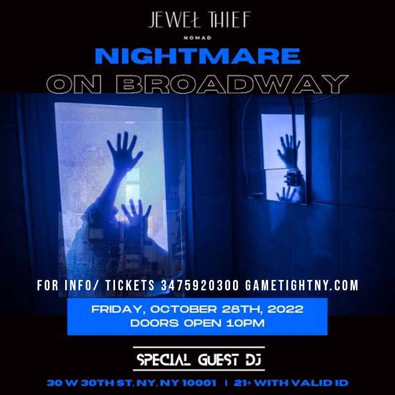 Jewel Thief Halloween party General Admission 2022, New York, United States