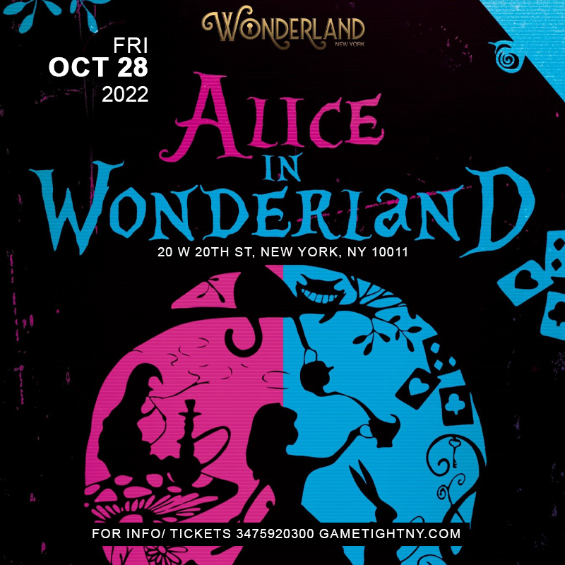 Wonderland NYC Friday Halloween Party General Admission 2022, New York, United States