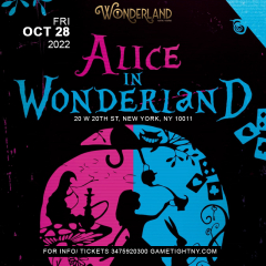 Wonderland NYC Friday Halloween Party General Admission 2022