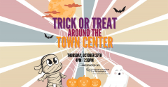 Trick-Or-Treat Around the Town Center