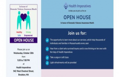 Healthy, Safe, Strong and Empowered: an Open House hosted by Health Imperatives 10/26, 5:30-7:00 PM