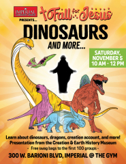 DINOSAURS AND MORE: Community Event