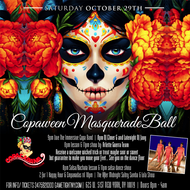 Copaween Masquerade Ball Halloween Live Entertainment party, New York, United States