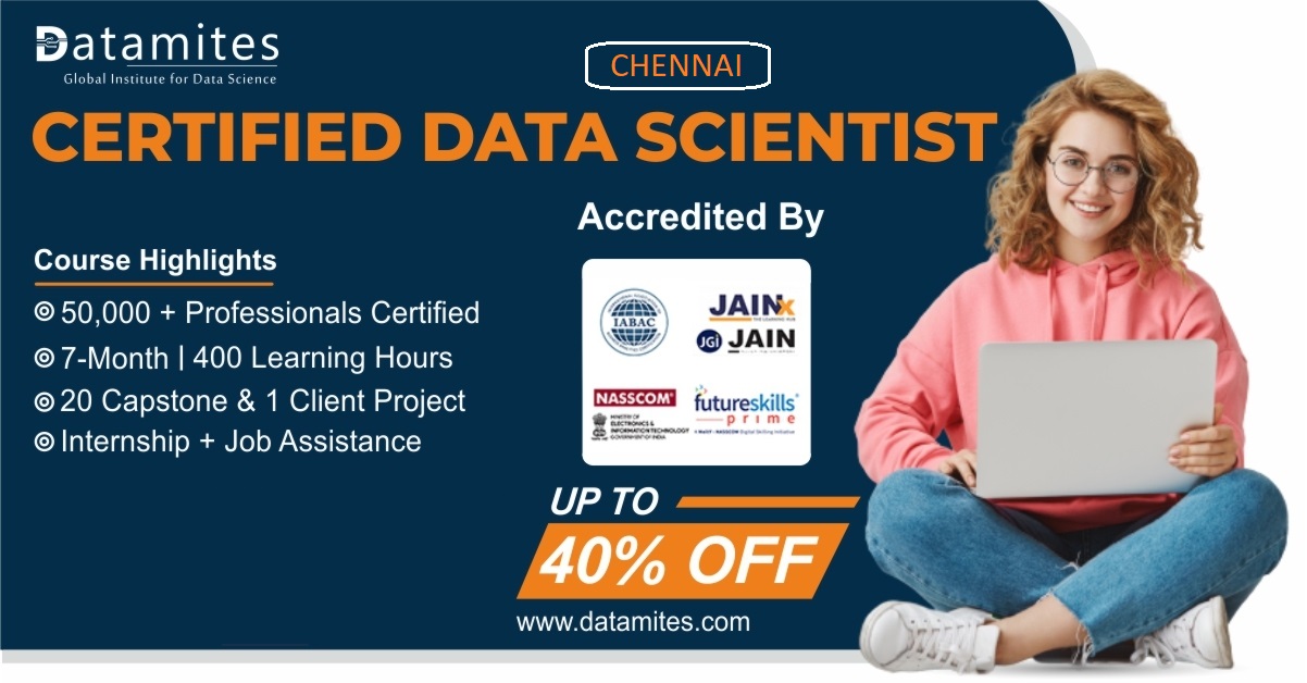 Data Science Certification in Chennai - November'22, Online Event