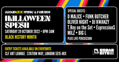 Broadcite Music and Friends Halloween Spesh, Free Entry