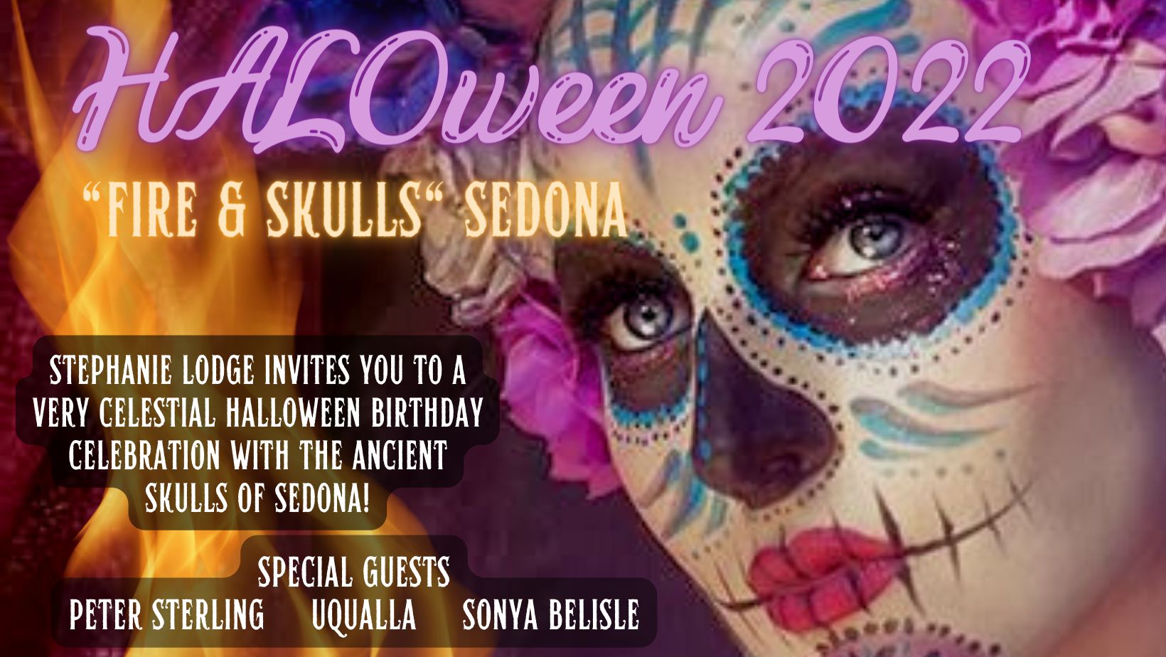HALOWEEN 2022: Fire and Skulls Sedona (and Online), Online Event