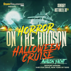 Horror on the Hudson NYC Halloween Party Cruise on the Avalon Yacht - Sunday October 30, 2022