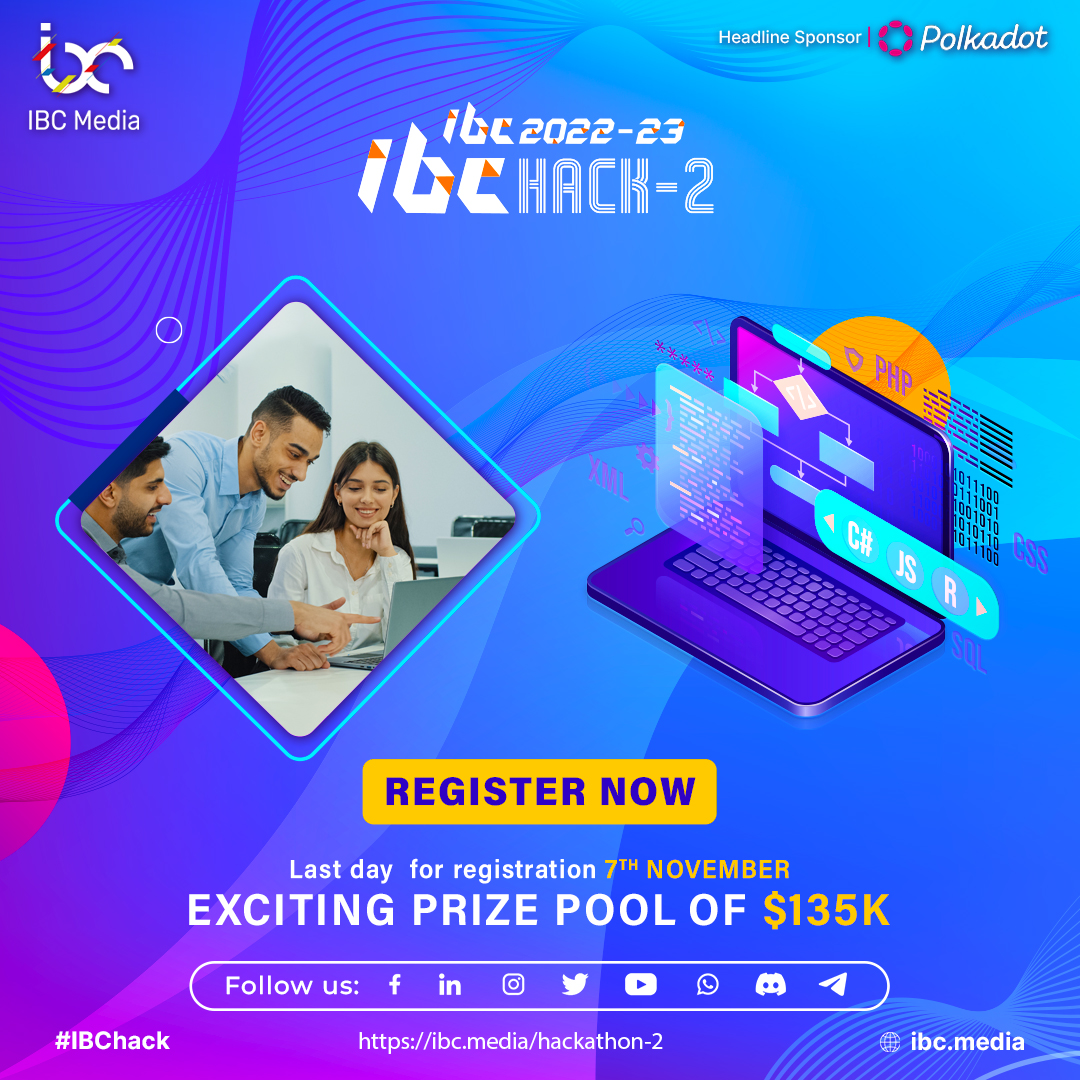 IBC HACK-2 Code like there is no tomorrow!!, Online Event
