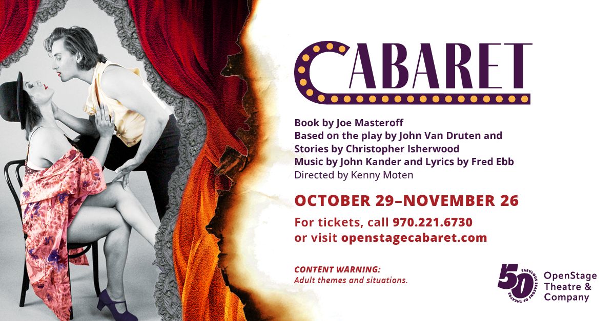 "Cabaret" at OpenStage Theatre and Company, Fort Collins, Colorado, United States