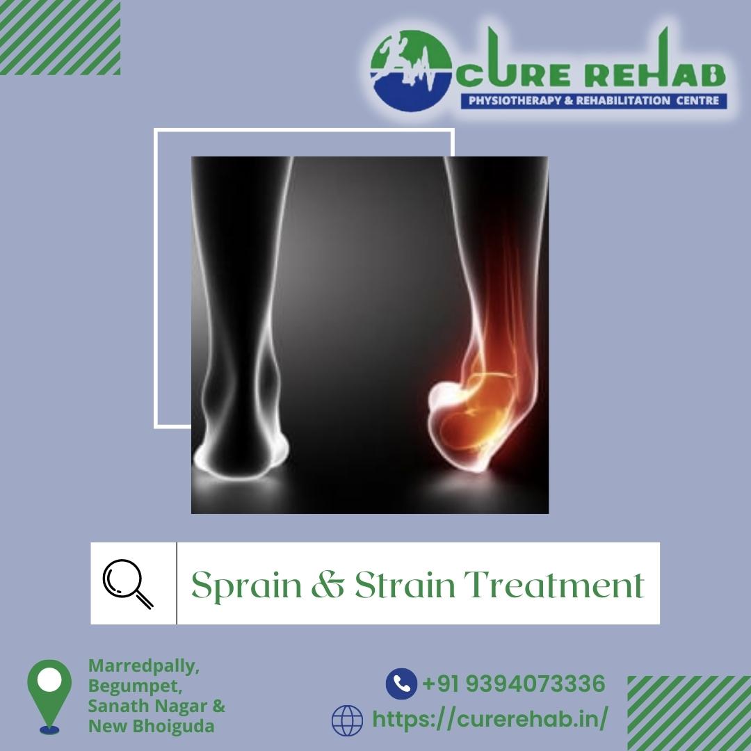 Sprains and Strains Treatment | Treatment for Sprains and Strains | Muscle Cramps & Strains Treatment, Hyderabad, Telangana, India
