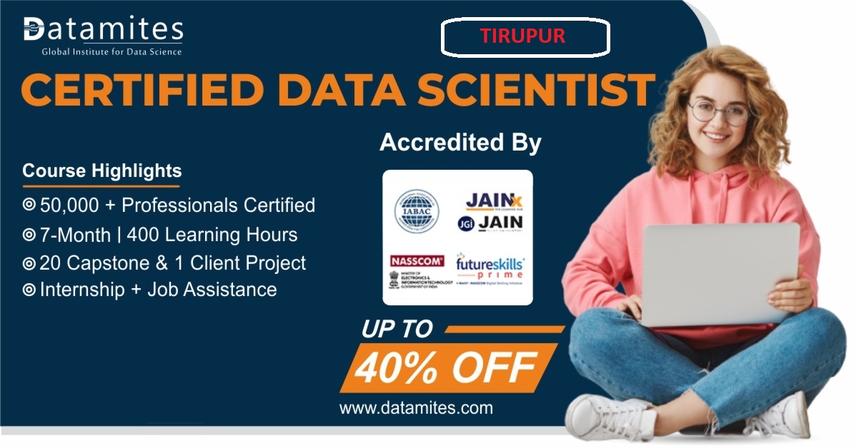 Data Science Training in Tirupur- November '22, Online Event