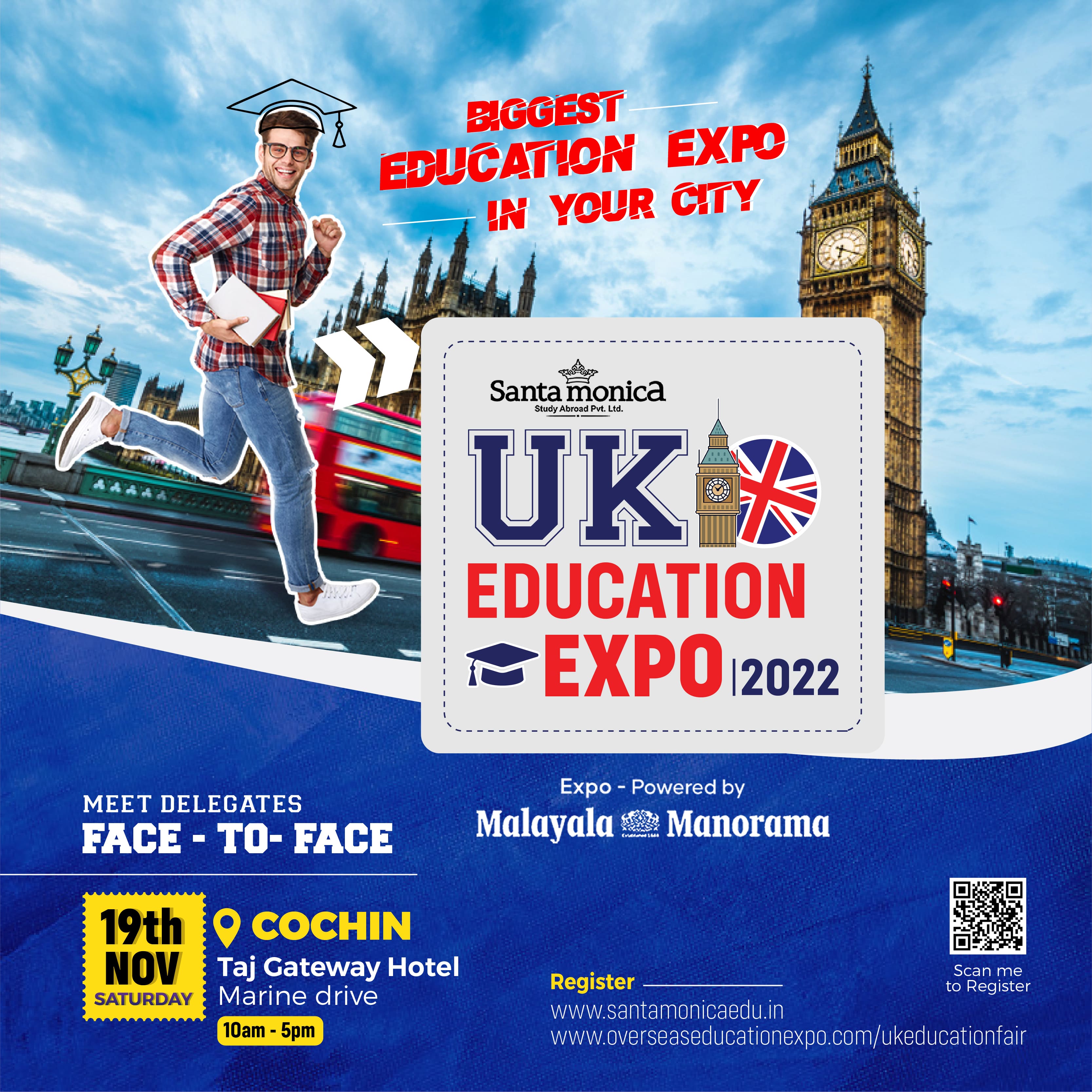 UK Education Expo 2022 in Kochi, Ernakulam, Kerala, India