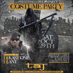 Taj Lounge Halloween Saturday Night General Admission 2022