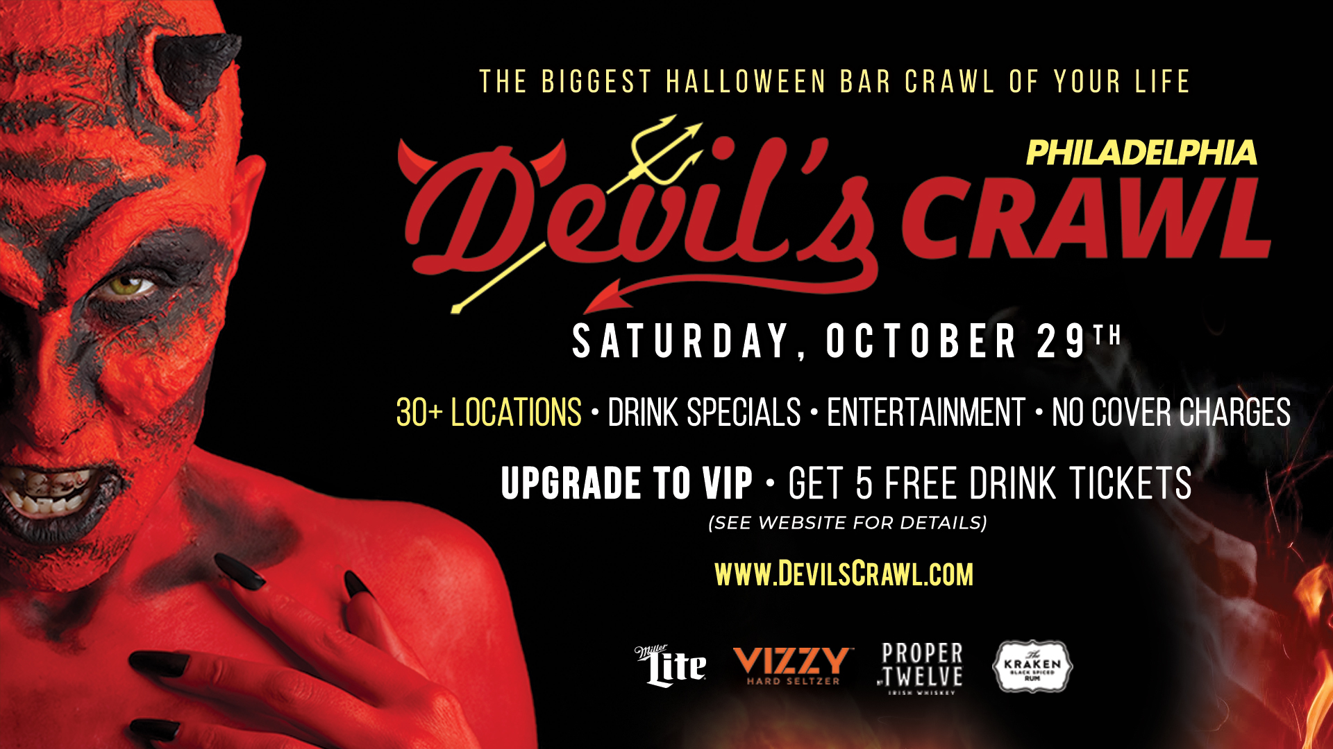 The Devil's Crawl - Philadelphia's Biggest Halloween Party!, Philadelphia, Pennsylvania, United States