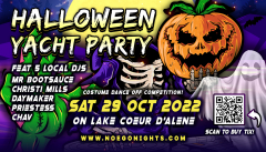 Halloween Yacht Party - No Ego Nights