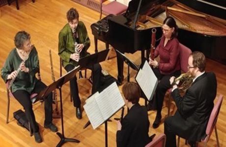 Woodwind Quintet "Solar Winds" and Pianist John Kramer in Concert, October 28th, Worcester, Massachusetts, United States