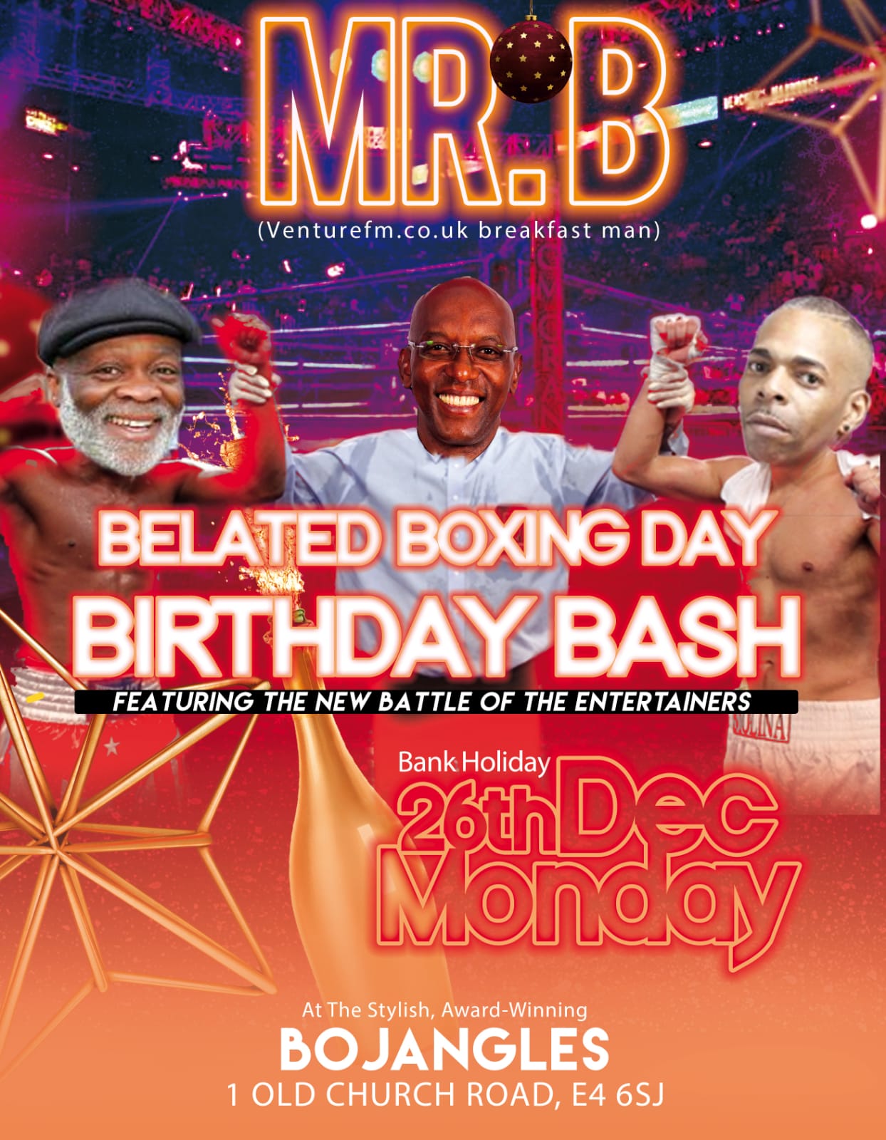 Belated Boxing Day Birthday Bash in Celebration of Mr B!, Chingford, London, United Kingdom