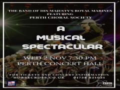 The Band of His Majesty's Royal Marines: A Musical Spectacular November 2022 Perth Concert Hall
