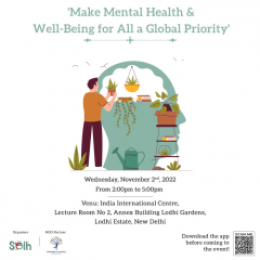 Make Mental Health & Well-being for all a Global Priority by Solh Wellness