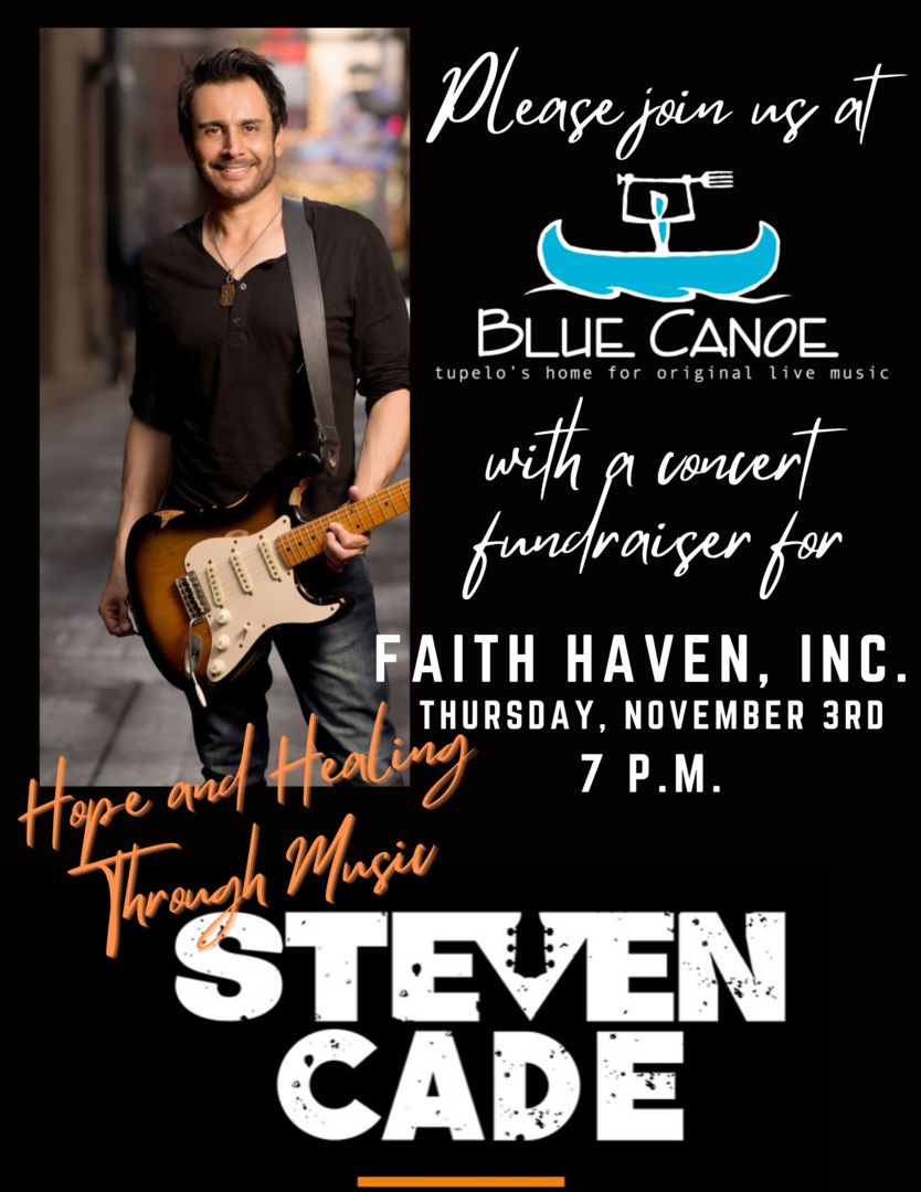 Hope and Healing through Music with Steven Cade, Tupelo, Mississippi, United States