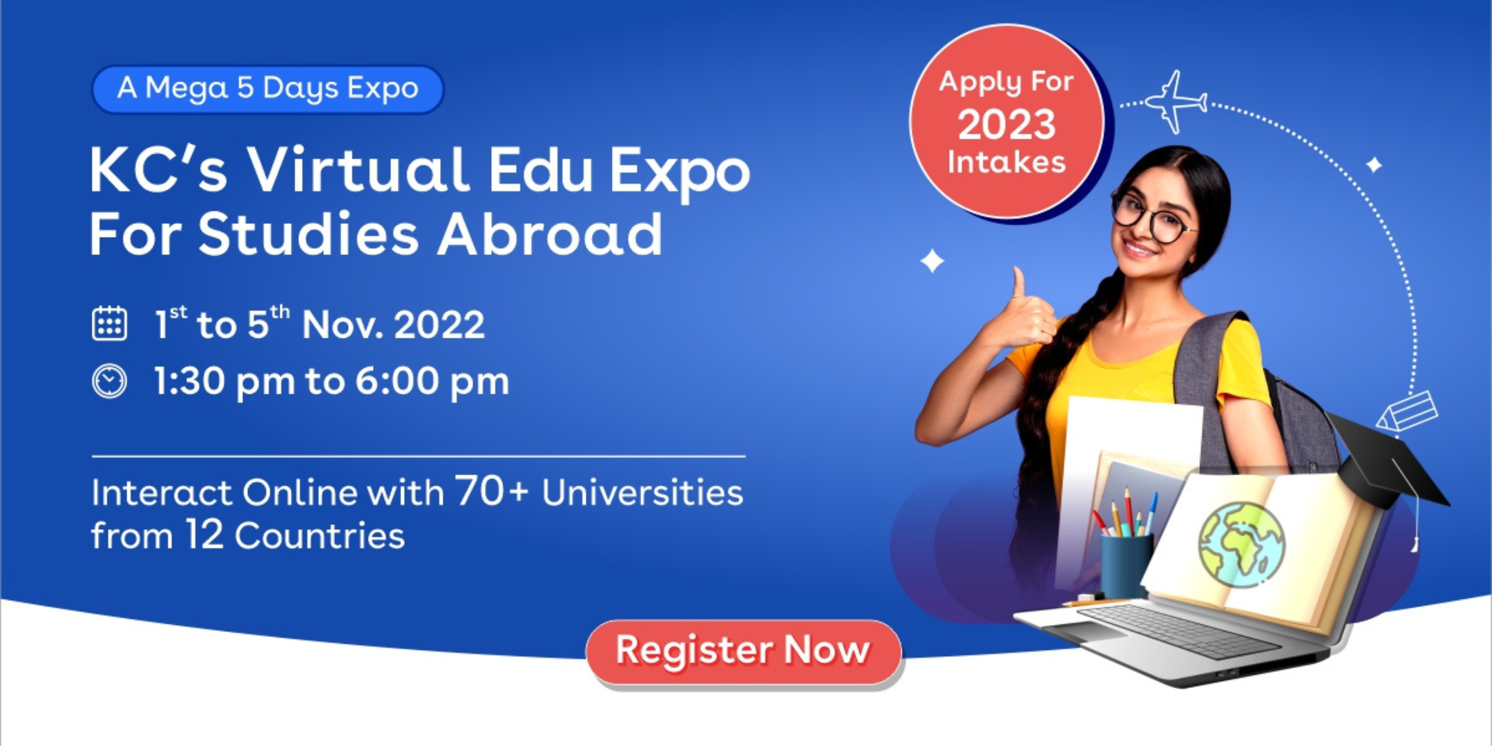 KC’s Virtual Edu Expo for Studies Abroad, Online Event