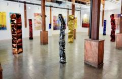 Rick Lazes and Harry Moody - The Art Factory - New Pop Up Gallery in West Loop.
