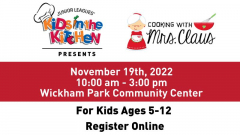 Cooking with Mrs. Claus- Free Holiday Community Event