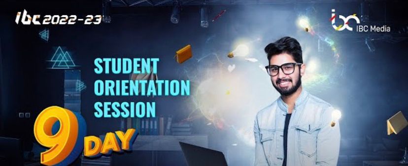 Student Orientation Session, Online Event