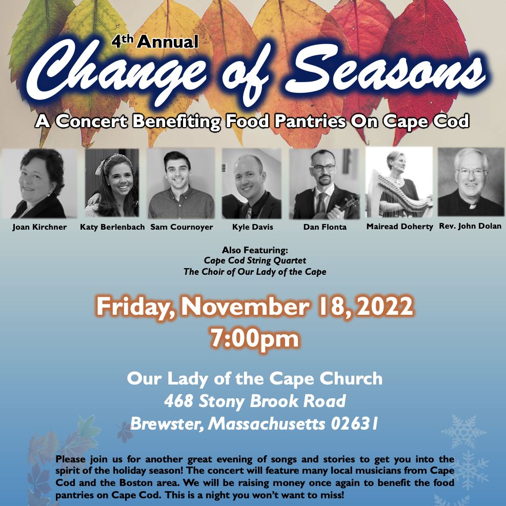 "Change of Seasons" Holiday Concert!, Brewster, Massachusetts, United States