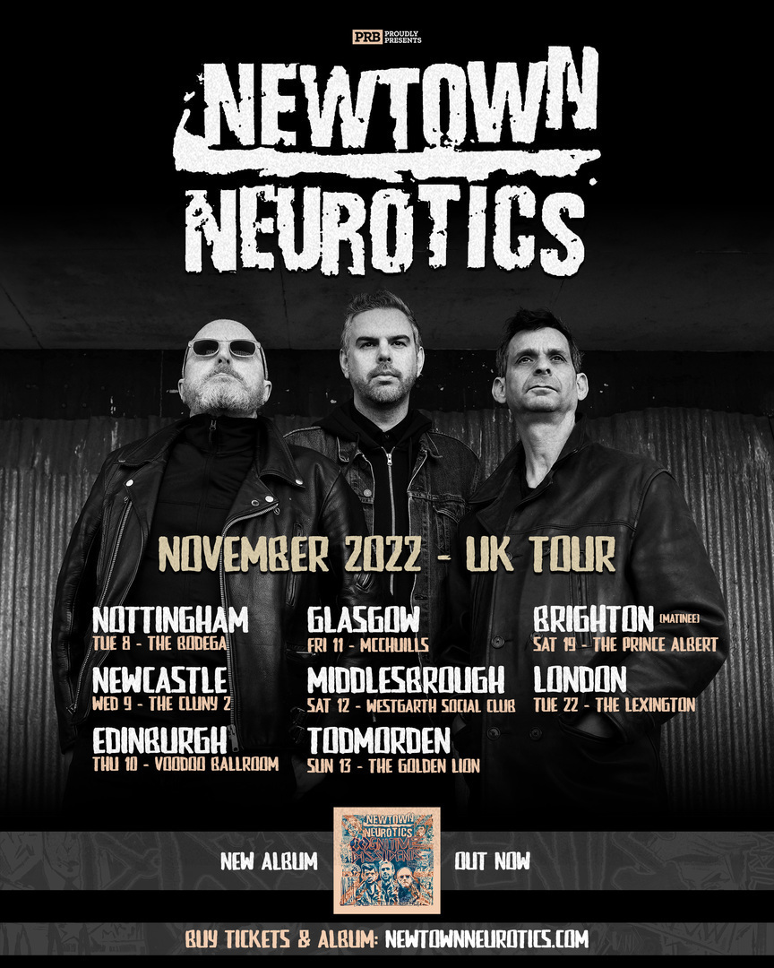 Newtown Neurotics at The Cluny 2 - Newcastle, Newcastle upon Tyne, England, United Kingdom