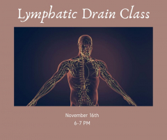 Lymphatic Drainage Class