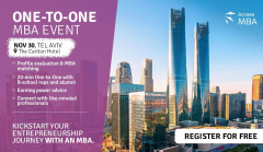 Access MBA Tel Aviv In-person Event