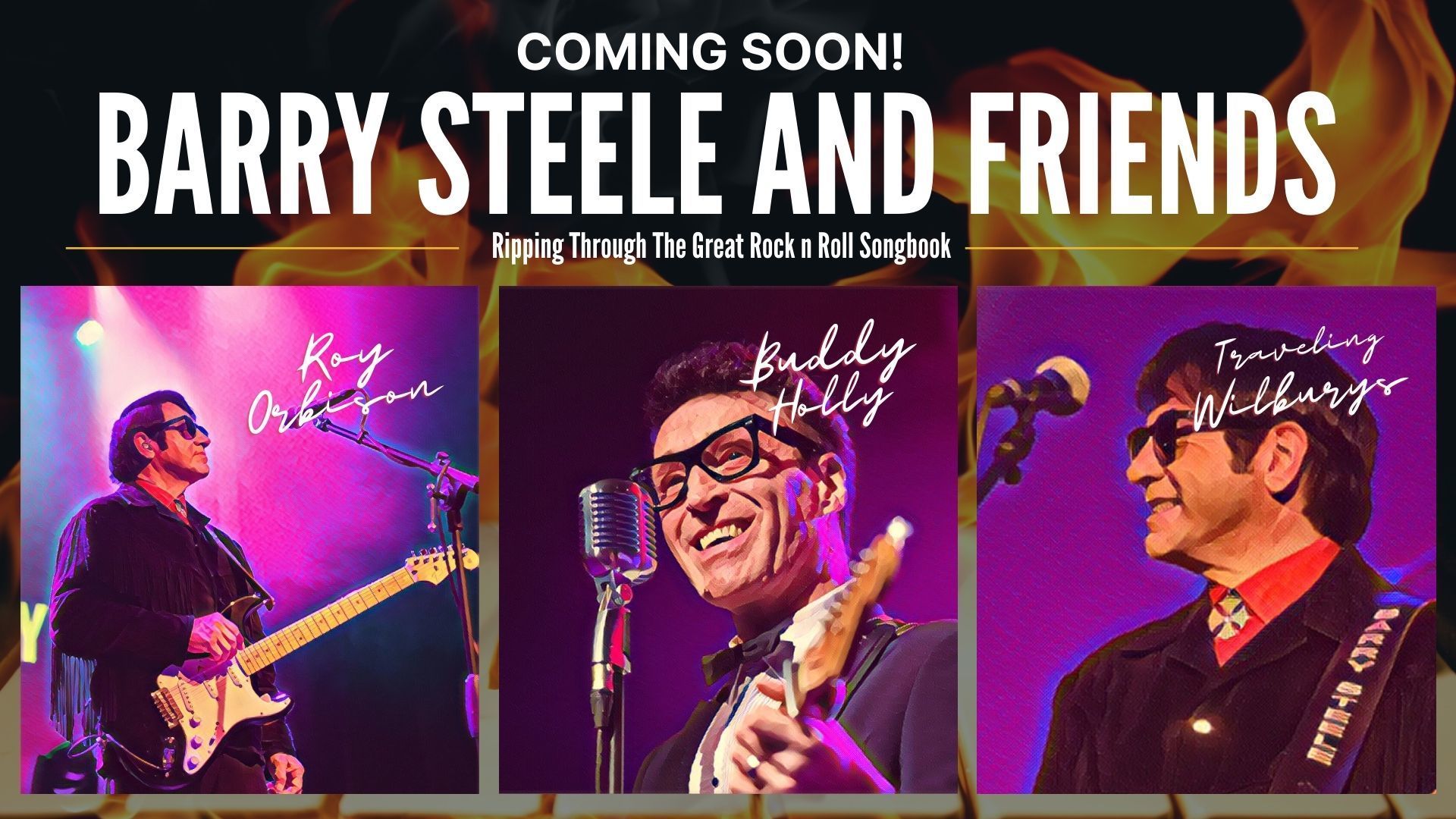 Barry Steele and Friends - The Roy Orbison and Traveling Wilburys Story - With special guests, Bradford, England, United Kingdom
