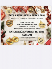 56th Annual Holly Berry Fair in La Crosse, WI