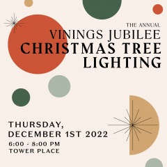 Kick Off the Holiday Season at the Annual Vinings Jubilee Christmas Tree Lighting