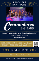 Commodores Big Band at Hermann's Upstairs