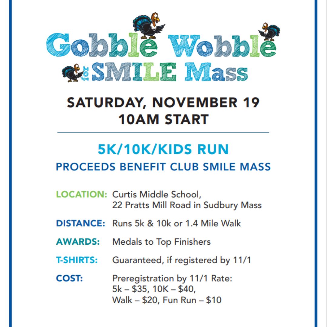 Gobble Wobble for SMILE Mass, Sudbury, Massachusetts, United States