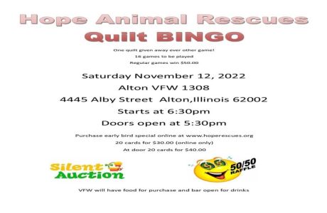 Quilt Bingo, Alton, Illinois, United States