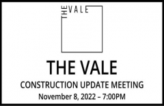 The Vale Construction Update Meeting