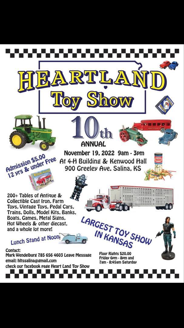 Heartland Toy Show Salina Kansas, Salina, Kansas, United States