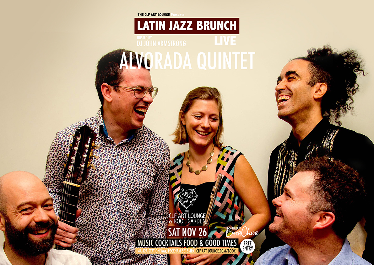 Latin Jazz Brunch Live with Alvorada Quintet (Live), Free Entry, London, England, United Kingdom