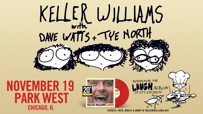 An Evening with Keller Williams (with Dave Watts and Tye North), Chicago, Illinois, United States