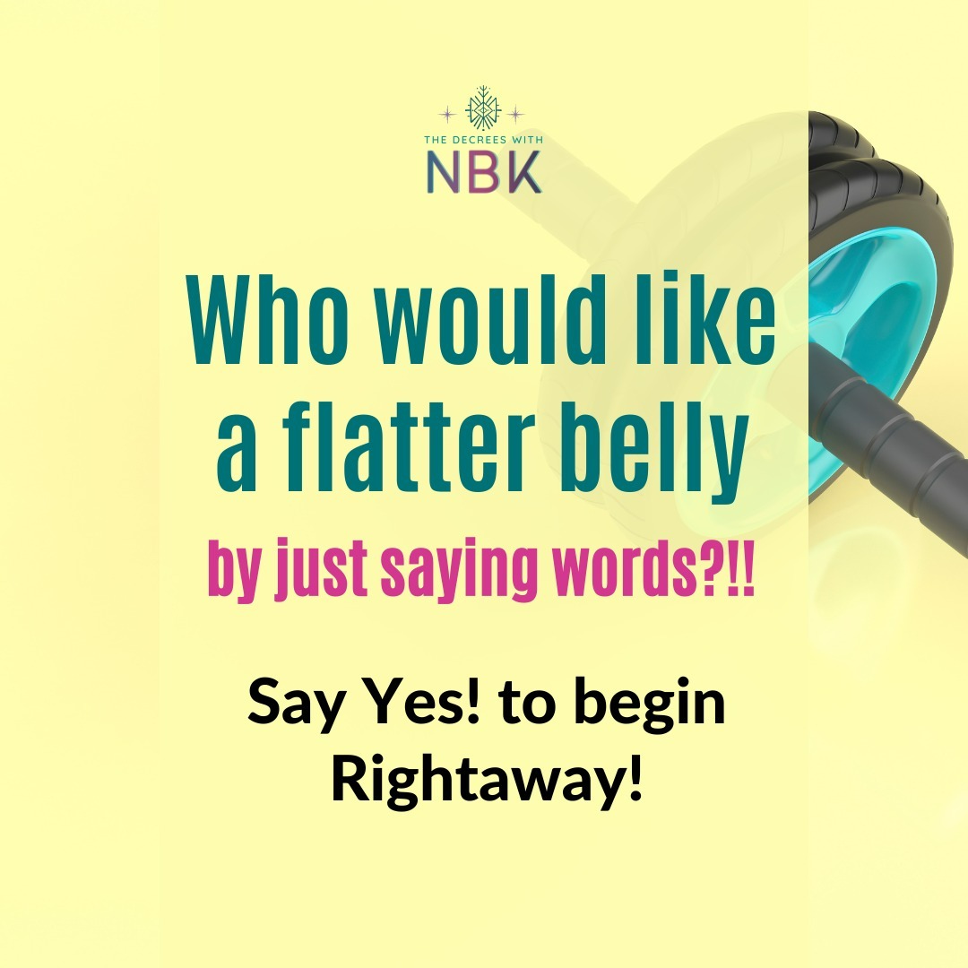 Part 1: Flatter Belly with words - Feel good, feel great with the 10 SECONDS ab crunch-With Nidhu B Kapoor!, Online Event