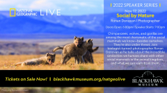 National Geographic Live - Social By Nature with Ronan Donovan